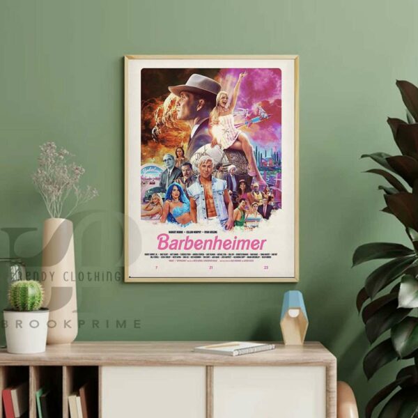 Barbenheimer Oppenheimer Poster No Framed Ver1