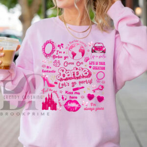Barbie Shirt – Doll Shirt, Doll Shirt Come On Let’s Go Party Sweatshirt