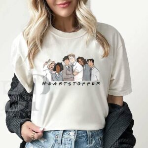 Heartstopper Characters Fanart Shirt - Alice Oseman Merch