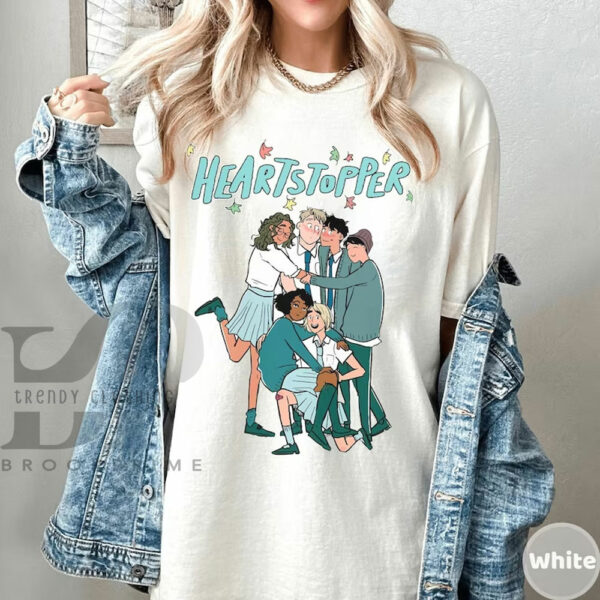 Heartstopper Group Characters Shirt