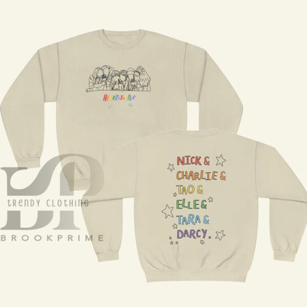 Heartstopper Gang Rainbow Shirt Sweatshirt