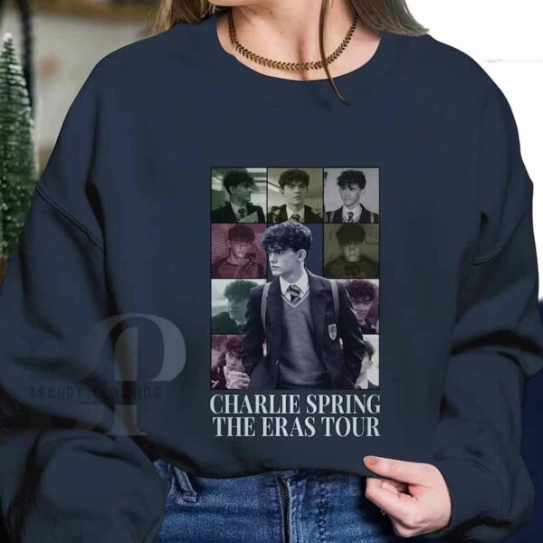 Charlie Spring Heartstopper Vintage Graphic T Shirt