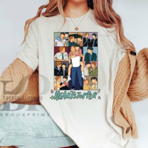 Nick and Charlie Heartstopper Art Eras Tour T-Shirt Ver2