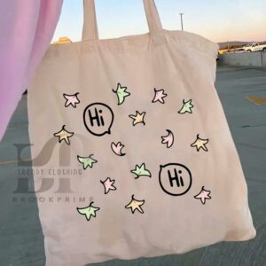 Hi Hi Heartstopper Canvas Tote Bag