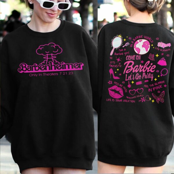 Barbenheimer T-Shirt Barbie Oppenheimer Tee Shirt