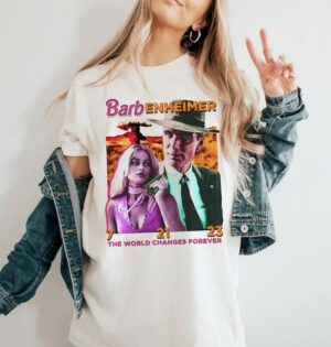 Barbenheimer Barbie And Oppenheimer Shirt Gift For Fan