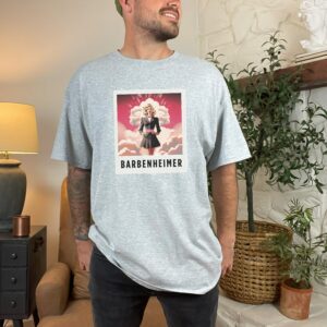 Unique Barbenheimer T-Shirt, Barbie and Oppenheimer Mashup Shirt