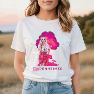 Margot Robbie Barbie Portrait Shirt Barbenheimer 2023