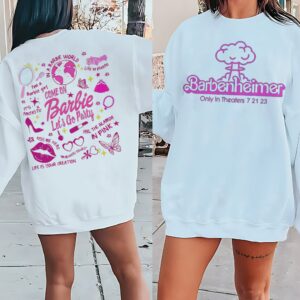 Barbenheimer T-Shirt Barbie Oppenheimer Tee Shirt