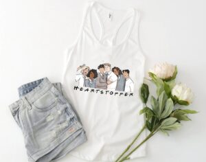 Heartstopper Characters Fanart Shirt - Alice Oseman Merch