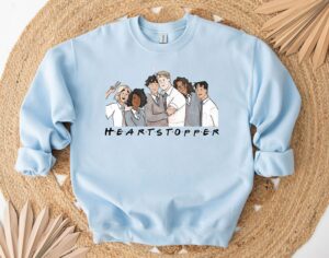 Heartstopper Characters Fanart Shirt - Alice Oseman Merch