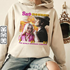 The Ultimate Double Feature, Oppenheimer 2023 Movie Tee, Barbie Shirt