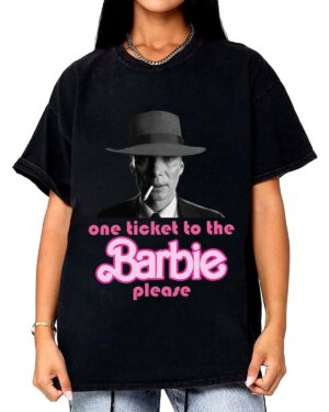 Barbie Movie 2023 Shirt Oppenheimer Cillian Murphy