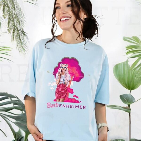 Margot Robbie Barbie Portrait Shirt Barbenheimer 2023