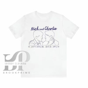 Nick and Charlie Heartstopper Oh You're Being Gay Shirt