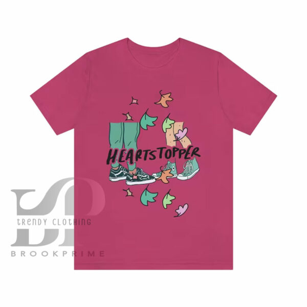 Heartstopper Leaves Tshirt Rainbow Sweatshirt