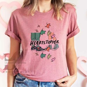 Heartstopper Leaves Tshirt, Heartstopper Rainbow Leaves Sweatshirt