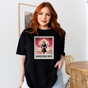 Unique Barbenheimer T-Shirt Barbie And Oppenheimer Mashup Shirt