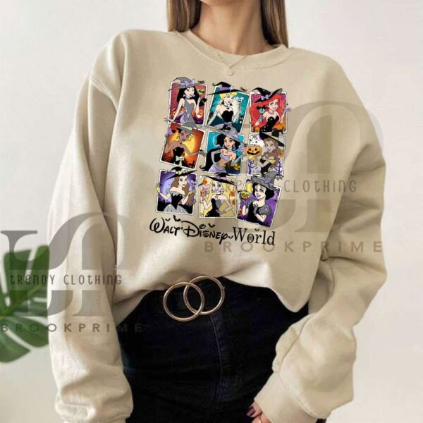 Disney Princess Halloween Walt Disney World Sweatshirt Ver1