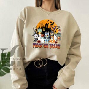 The Bluey Halloween Sweatshirt Ver2