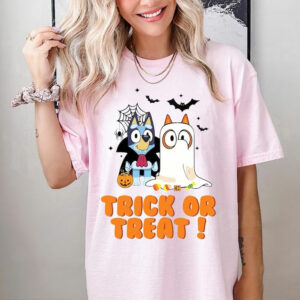 Trick Or Treat Bluey Halloween Shirt