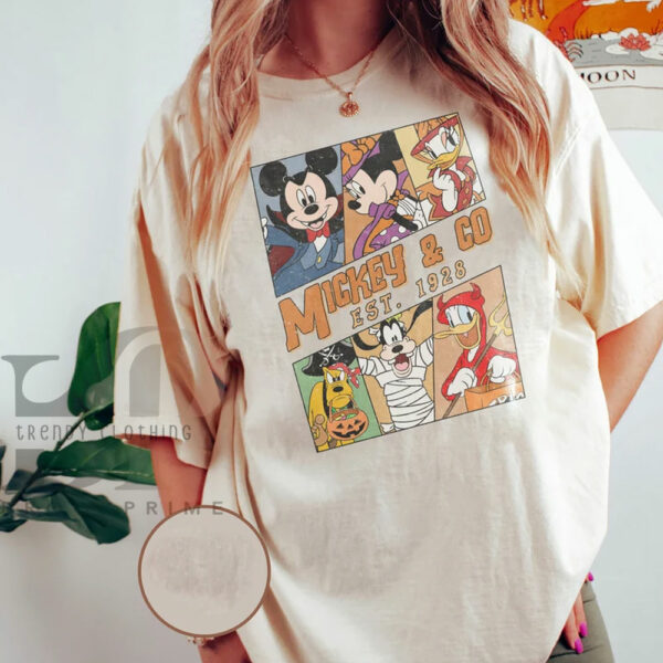 Mickey and Co Halloween Shirt