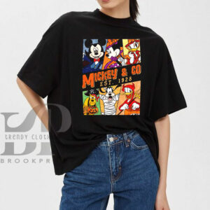 Mickey and Co Halloween Shirt