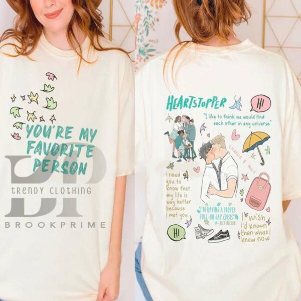 Heartstopper You’re My Favorite Person Shirt