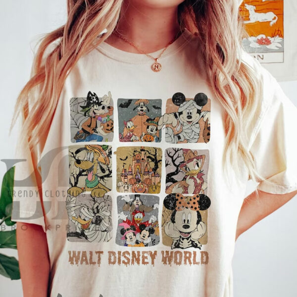 Retro Walt Disney World Halloween Shirt