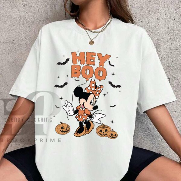 Couple Mickey and Minie Halloween Shirt