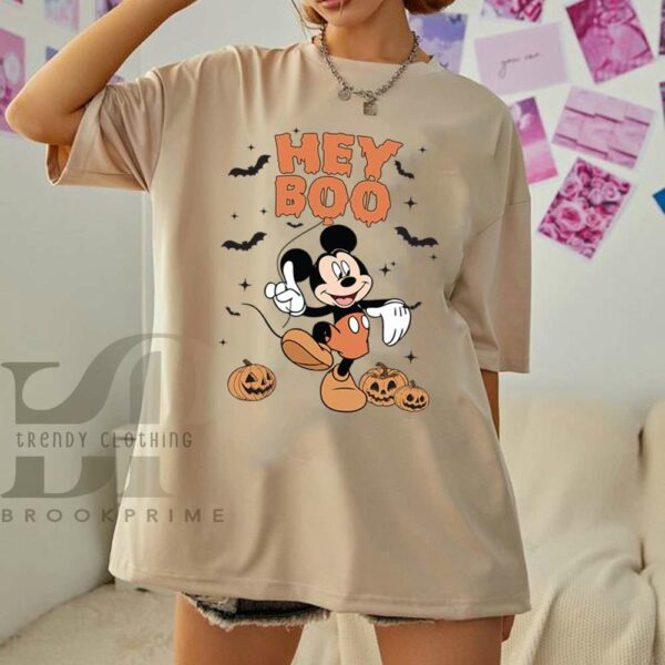 Couple Mickey and Minie Halloween Shirt