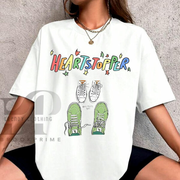 Heartstopper Leaves Cute Shoes Shirt