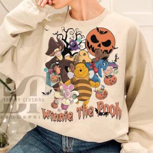 Disney Winnie The Pooh Halloween Sweatshirt