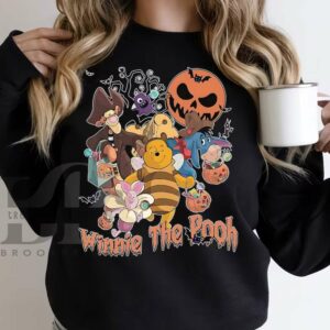 Disney Winnie The Pooh Halloween Sweatshirt