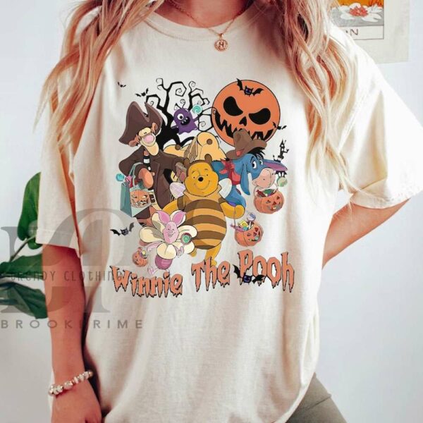 Disney Winnie The Pooh Halloween Sweatshirt