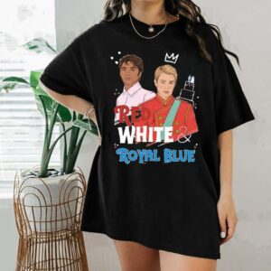 Alex And Henry Shirt-Red White And Royal Blue Inspired Shirt