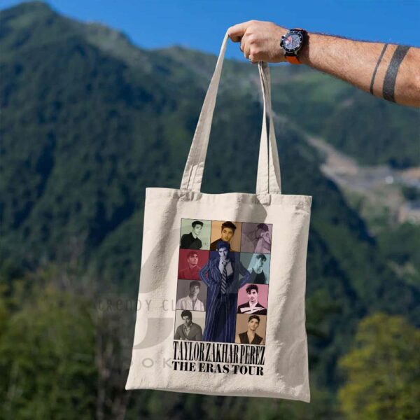 Taylor Zakhar Perez The Eras Tour Canvas Tote Bag