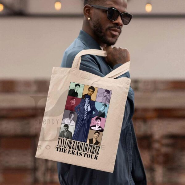 Taylor Zakhar Perez The Eras Tour Canvas Tote Bag