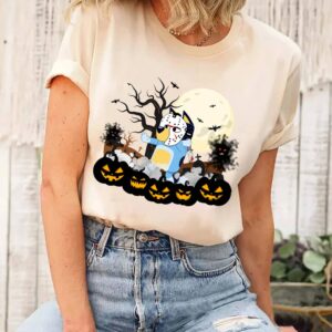 Bluey And Bingo Halloween Shirt