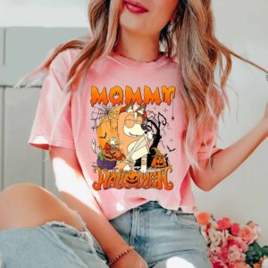 Bluey's Mum Pumpkin Halloween Shirt