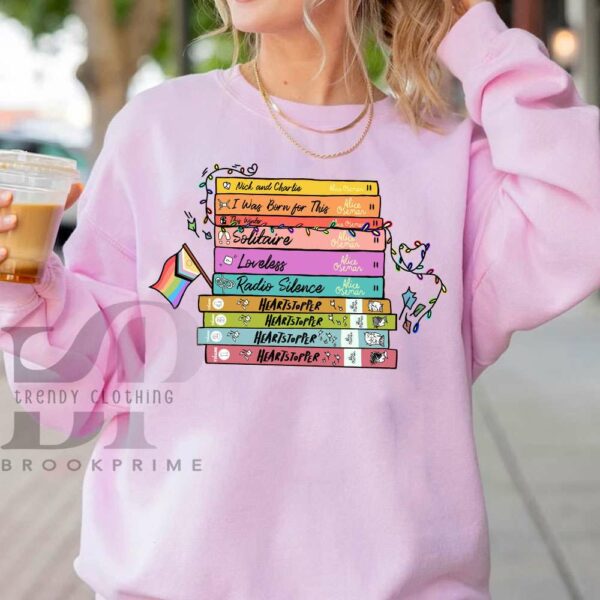 Alice Oseman Heartstopper Book Lover Shirt