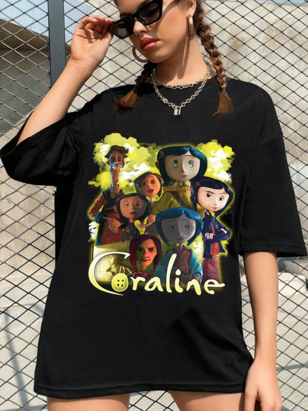 Coraline Jones Halloween Party Gift Shirt