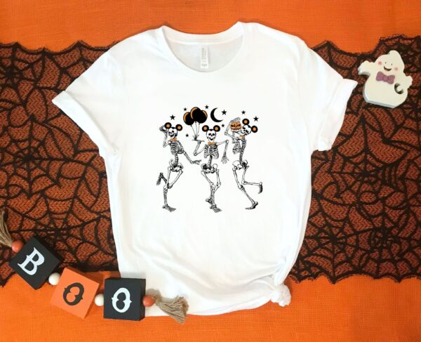 Disney Halloween Dancing Skeleton Shirt