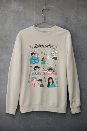 Heartstopper Alice Oseman Sweatshirt, LGBT Heartstopper Characters Couple