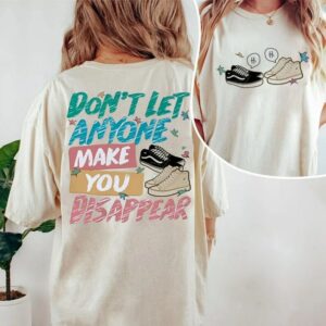 Heartstopper Leaves Shirt, Don't Let Anyone Make You Disappear Shirt