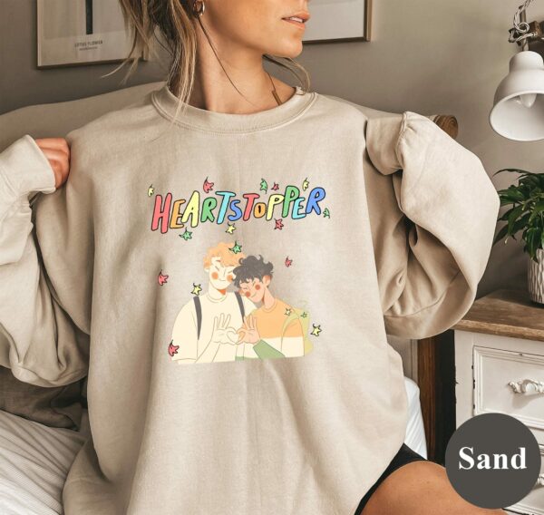 Heartstopper Letter Leaves Nick And Charlie Sweatshirt