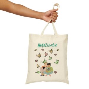 Heartstopper Nick And Charlie Canvas Tote Bag