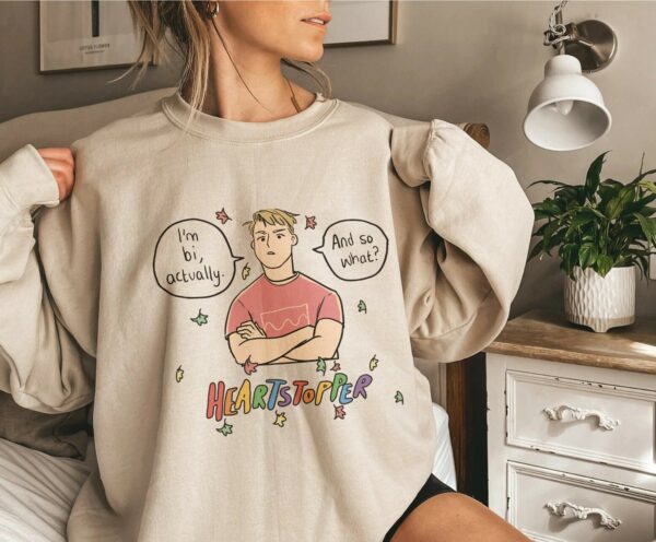 I’m Bi Actually Heartstopper Sweatshirt