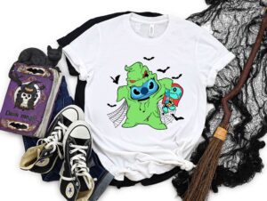 Disney Stitch Horror Halloween Shirt