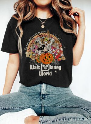 Vintage Walt Disney World Halloween Shirt